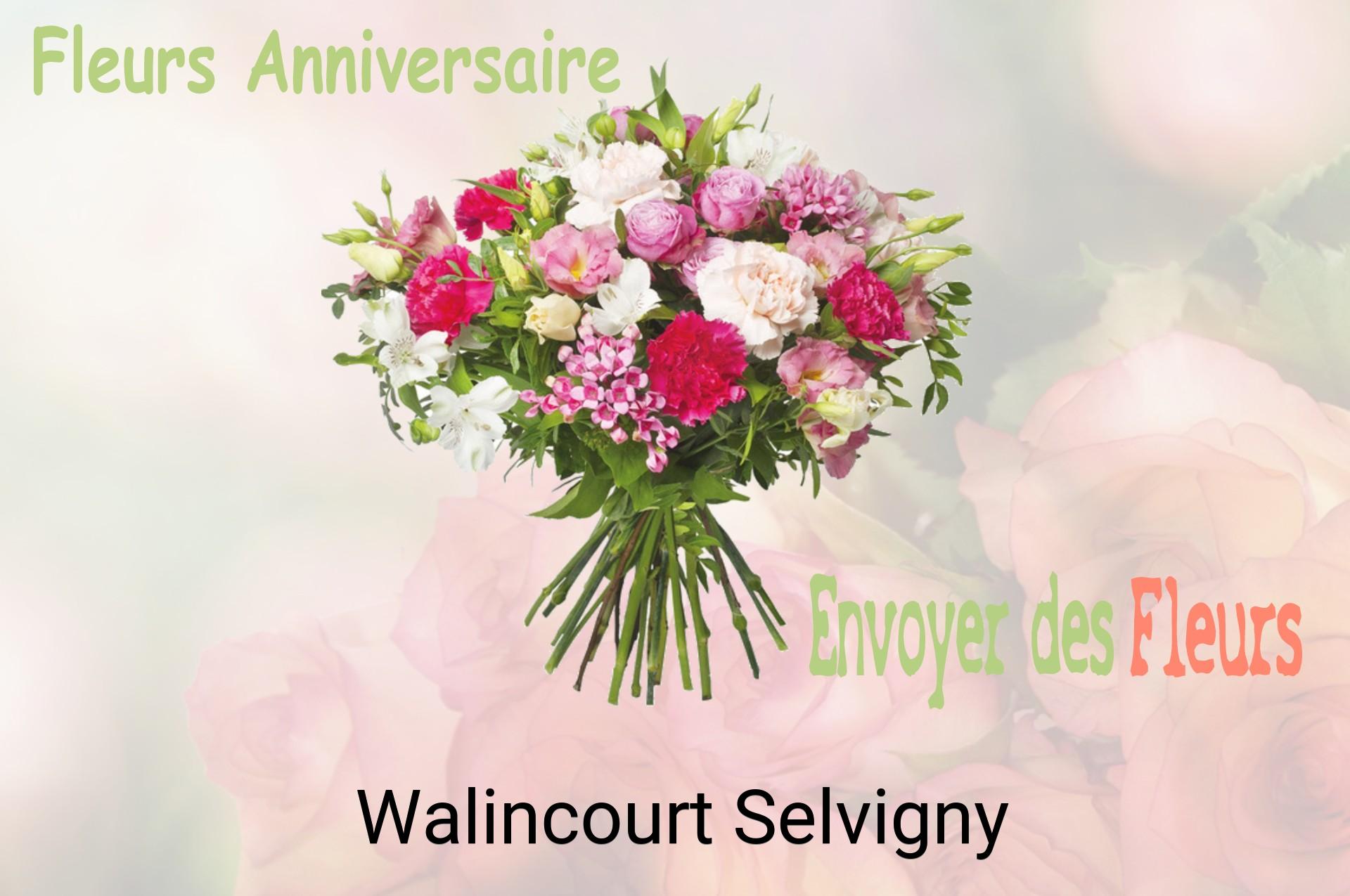Bouquet de fleurs d’anniversaire livré à Walincourt-Selvigny
