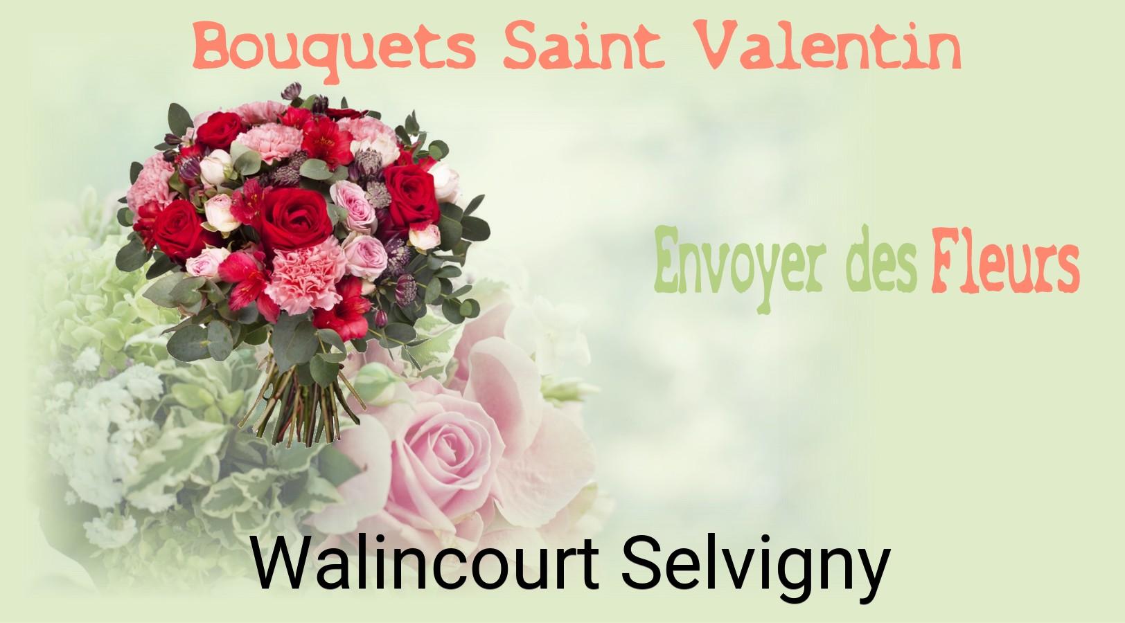 Roses de Saint-Valentin livrées à Walincourt-Selvigny